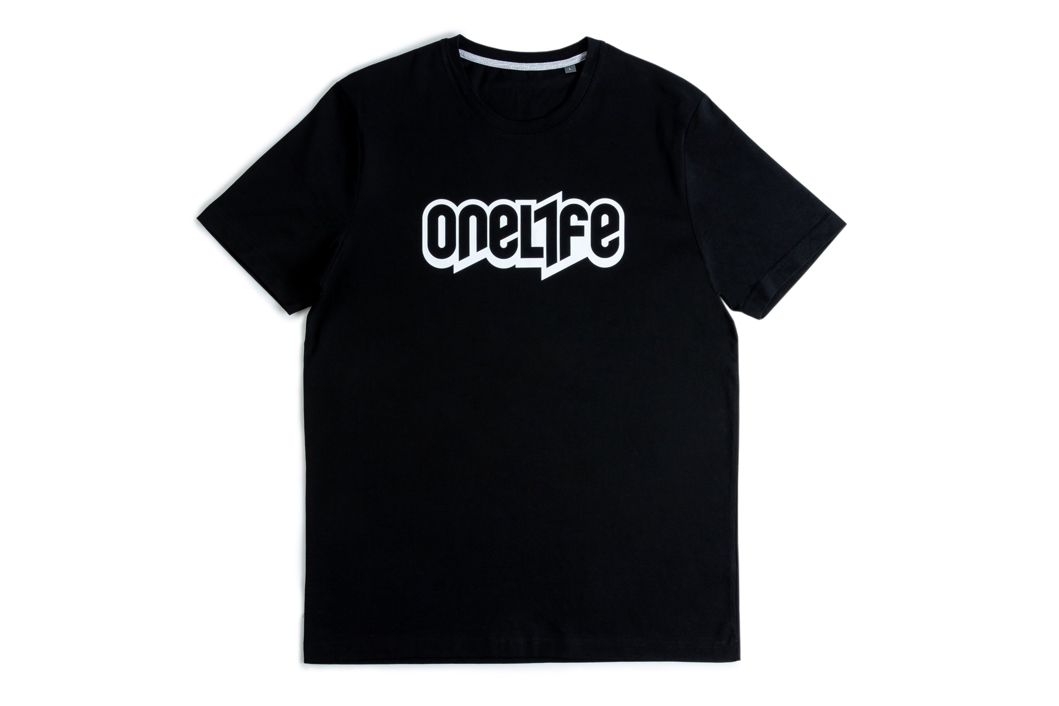 OneLife Classics Essential T-Shirt in Black White