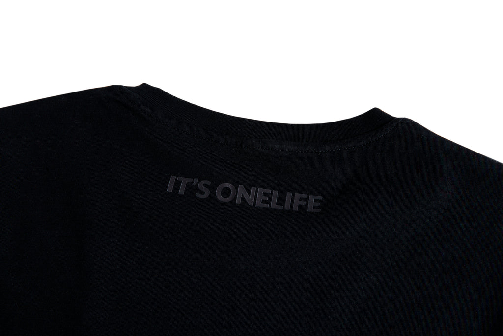 OneLife Classics Essential T-Shirt in Pure Black