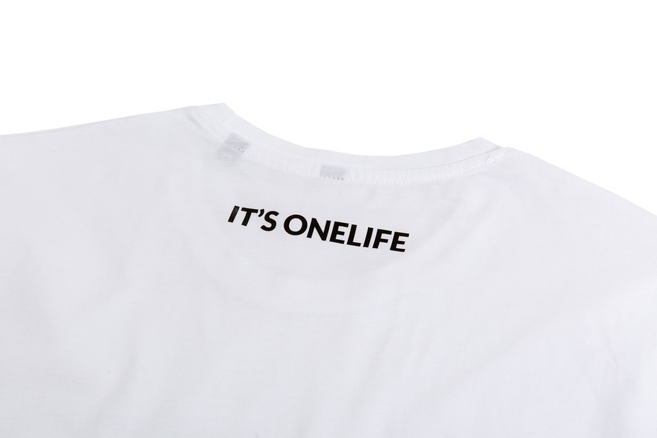OneLife Classics Essential T-Shirt in White Black