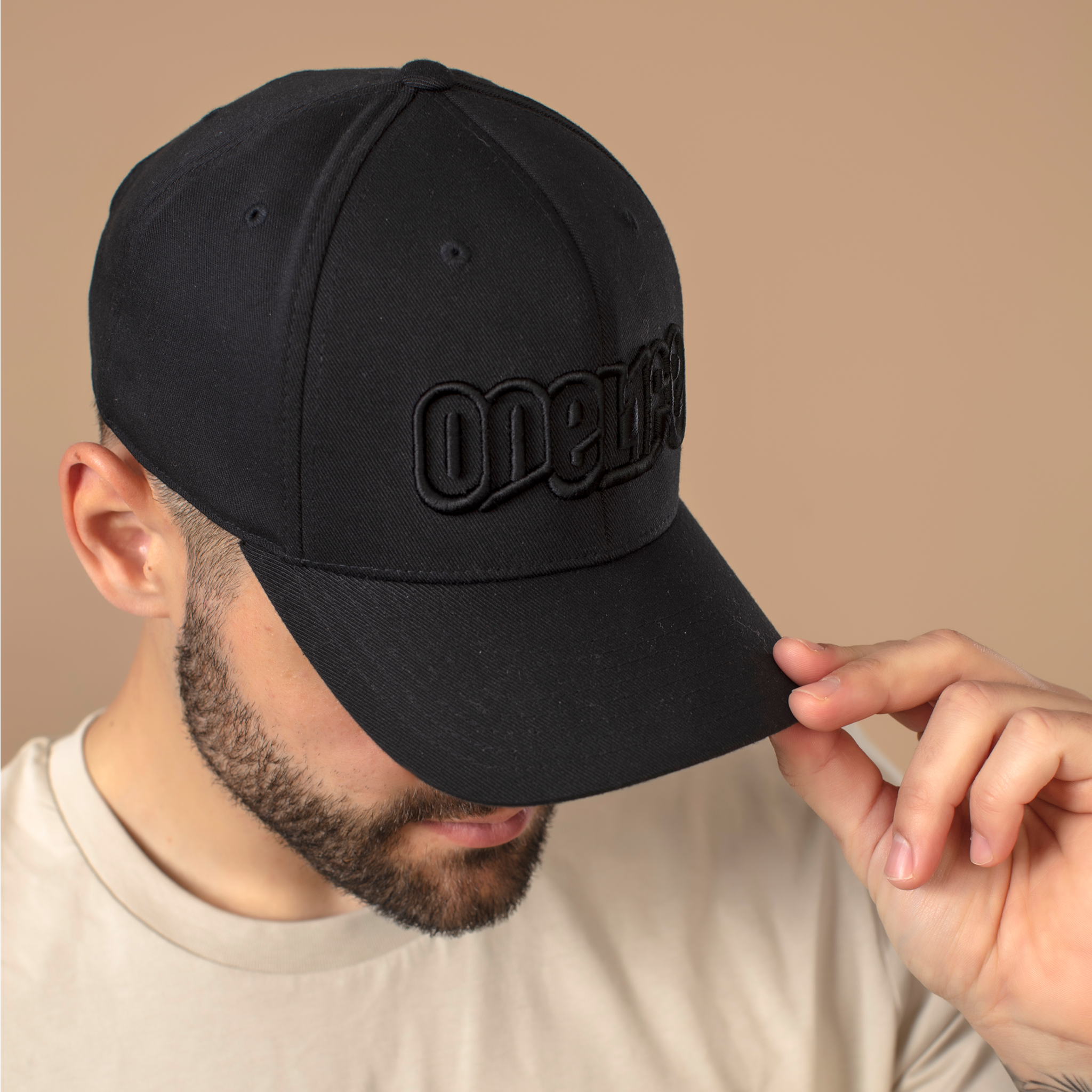 OneLife Driver’s Cap – Pure Black