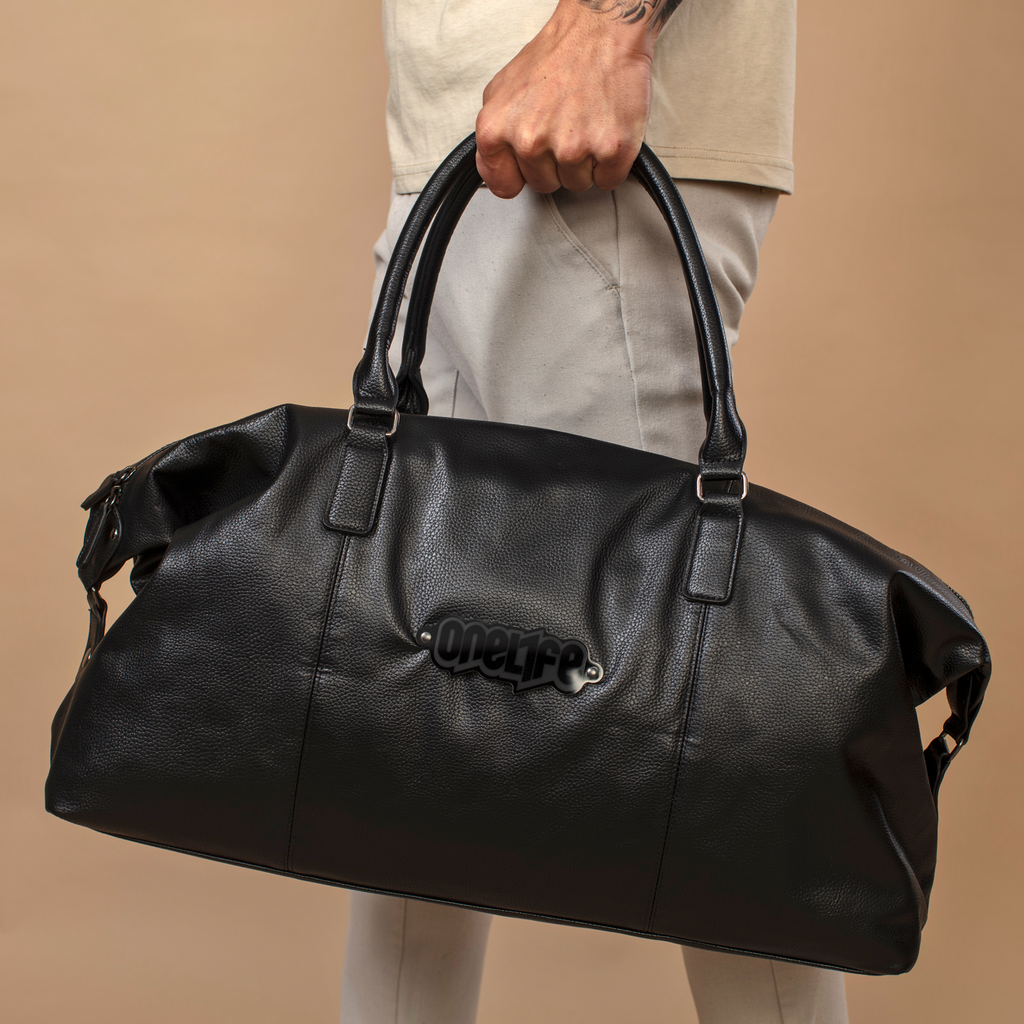 OneLife Driver’s Bag – Black Leather