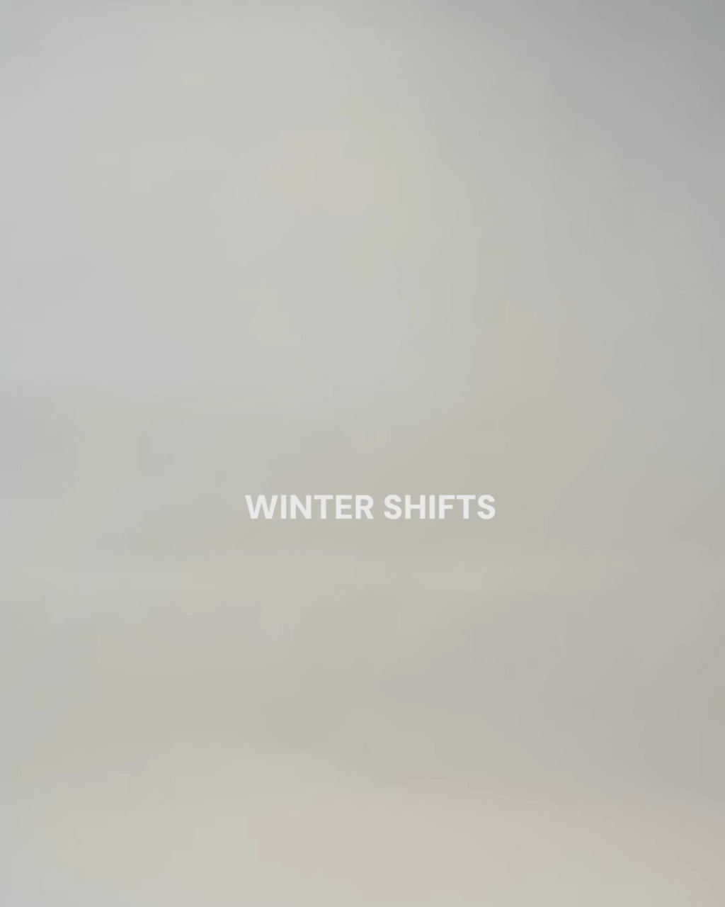 Winter Shifts Cream Hoodie