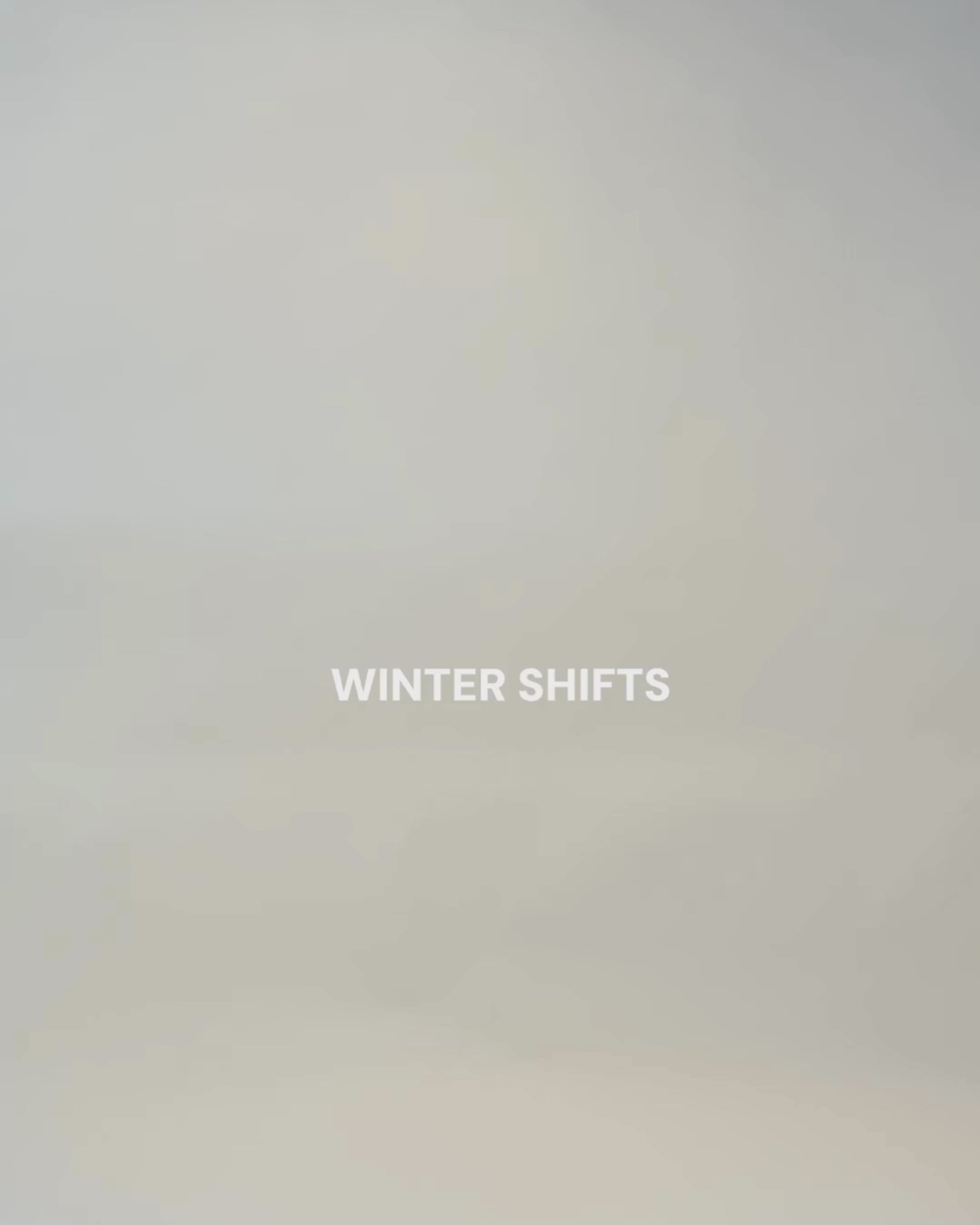 Winter Shifts Cream Hoodie